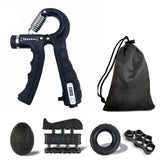 Adjustable Finger And Forearm Strengthening Kit - Improve Grip Strength And Flexibility With Resistance Hand Grippers