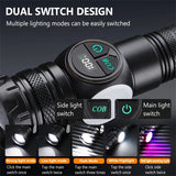 Power Flashlights LED USB Rechargeable