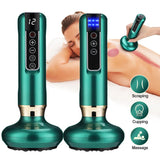 Smart Electric Cupping Therapy Massager with Red Light & Vibration