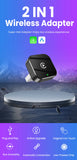 2in1 Wireless CarPlay Adapter Android Auto AI Smart Box Car Intelligent System Suitable For VW Toyota Nissan Honda Kia Opel MG