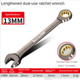 Universal Double-Ended Ratchet Wrench (8-22mm) – Chrome Vanadium Steel