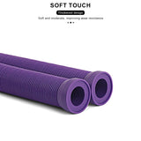 Anti-Slip Soft Rubber Handlebar Grips – Ergonomic Shock Absorbing for MTB