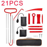 Professional Car Lockout Kit with Air Wedge Pump & Long Reach Grabber