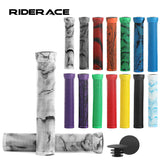 Anti-Slip Soft Rubber Handlebar Grips – Ergonomic Shock Absorbing for MTB
