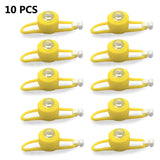 5/10/15/20pcs Light Straps for Yellow Small Bike Duck Bicycle bell Duck Ducky Bicycle Airscrew Helmet Wind Motor Riding Lights