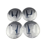 56MM Car Wheel Center Hub Cap 56mm Emblem Decal Wheel Sticker For Honda Civic Mugen Accord Odyssey JAZZ CRV Fit Hrv Jazz CBR VTX