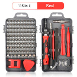 115-in-1 Magnetic Precision Screwdriver Set – Professional Repair Kit for Phones & PC