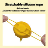 5/10/15/20pcs Light Straps for Yellow Small Bike Duck Bicycle bell Duck Ducky Bicycle Airscrew Helmet Wind Motor Riding Lights