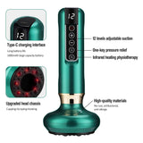 Smart Electric Cupping Therapy Massager with Red Light & Vibration