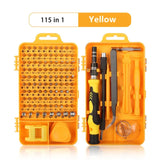 115-in-1 Magnetic Precision Screwdriver Set – Professional Repair Kit for Phones & PC