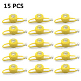 5/10/15/20pcs Light Straps for Yellow Small Bike Duck Bicycle bell Duck Ducky Bicycle Airscrew Helmet Wind Motor Riding Lights