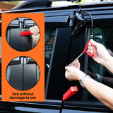 Professional Car Lockout Kit with Air Wedge Pump & Long Reach Grabber