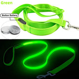Led Pet Dog Leash Rope With Light Luminous  Lead Leash USB Charging for Dog Safety Flashing Glowing Collar Harness Accessories