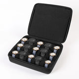 Hard Shell Travel Watch Case (3-Slot) – Impact Resistant Storage Organizer